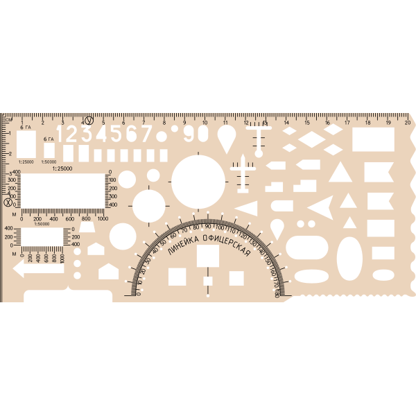 SVG Map marking stencil