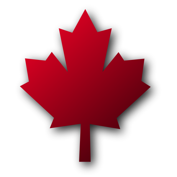 SVG Maple leaf vector graphics