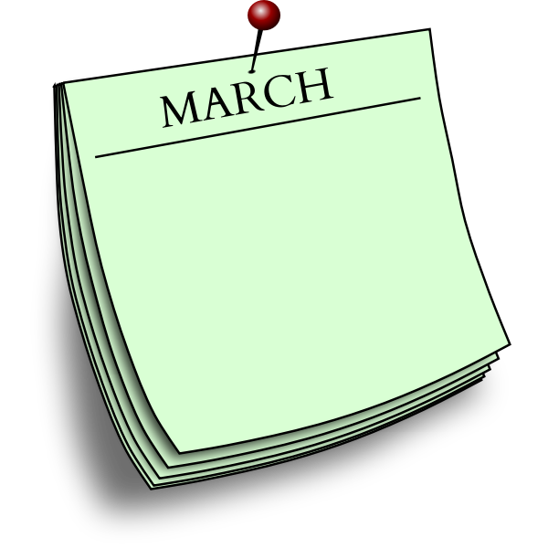 SVG March on paper