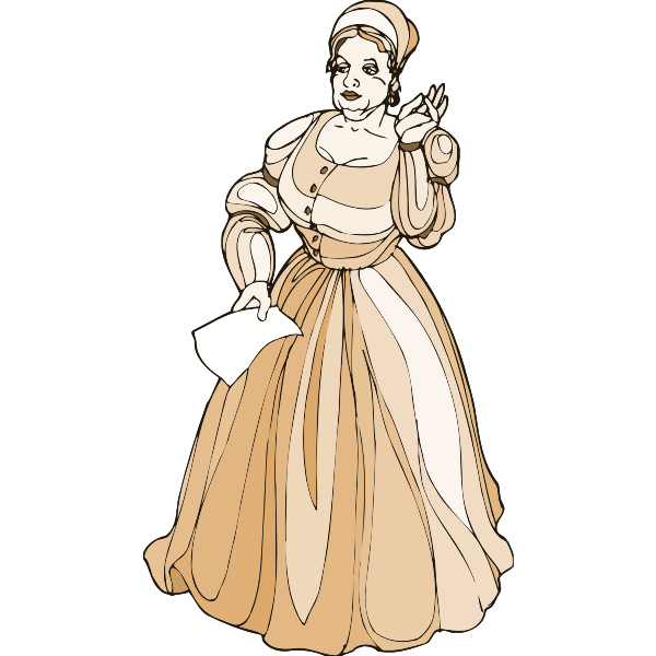 SVG Margaret039s character
