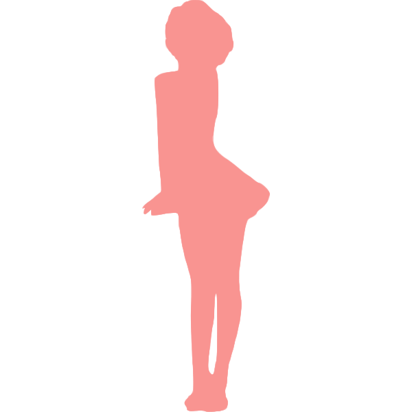 SVG Marilyn Monroe posing