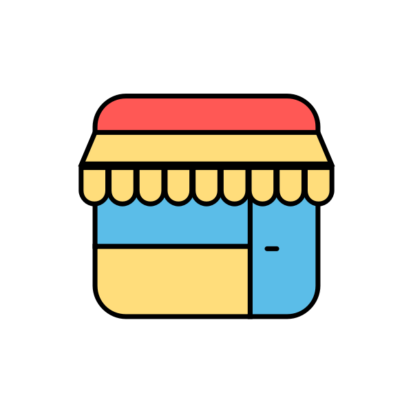 SVG Market Store Icon