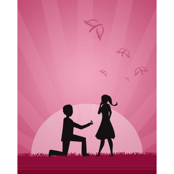 SVG Marriage proposal