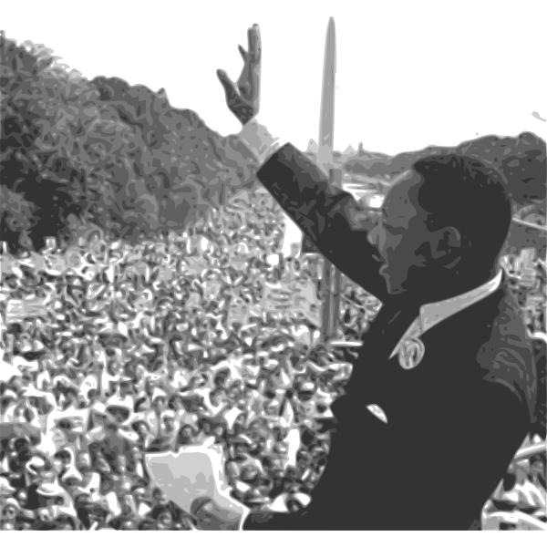 SVG Martin Luther King Jr 01