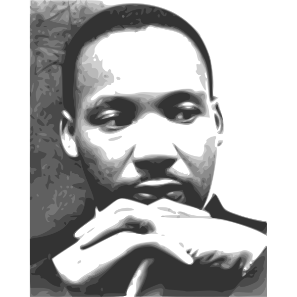 SVG Martin Luther King Jr 03
