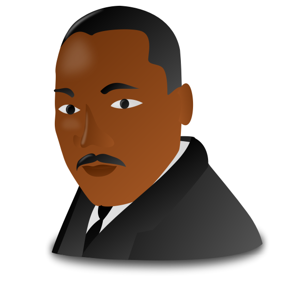SVG Martin Luther King Jr Day Icon
