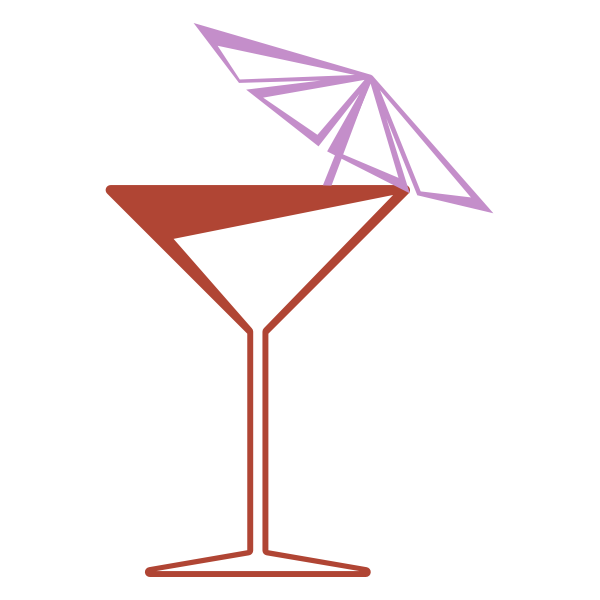SVG Martini glass vector clip art
