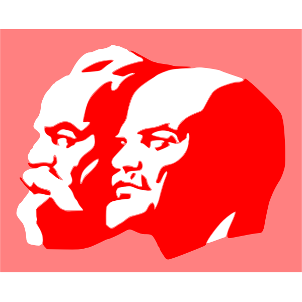 SVG Marx and Lenin