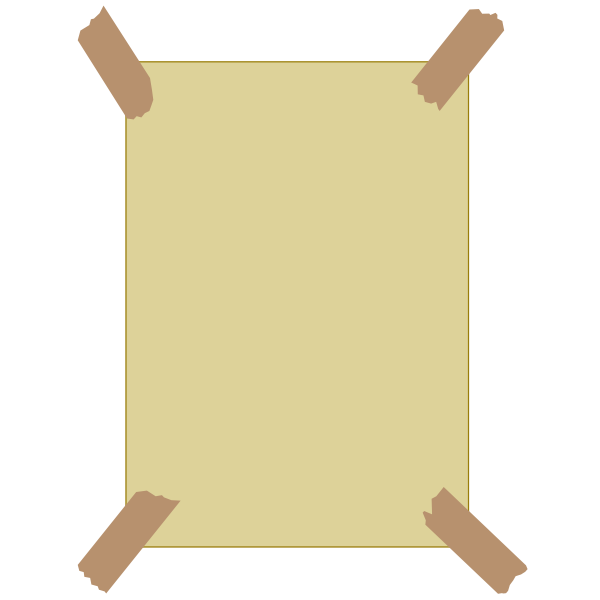 SVG Masking tape frame