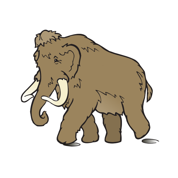 SVG Mastodon drawing