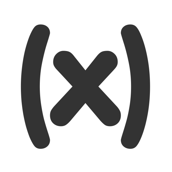 SVG Math parenhesis icon