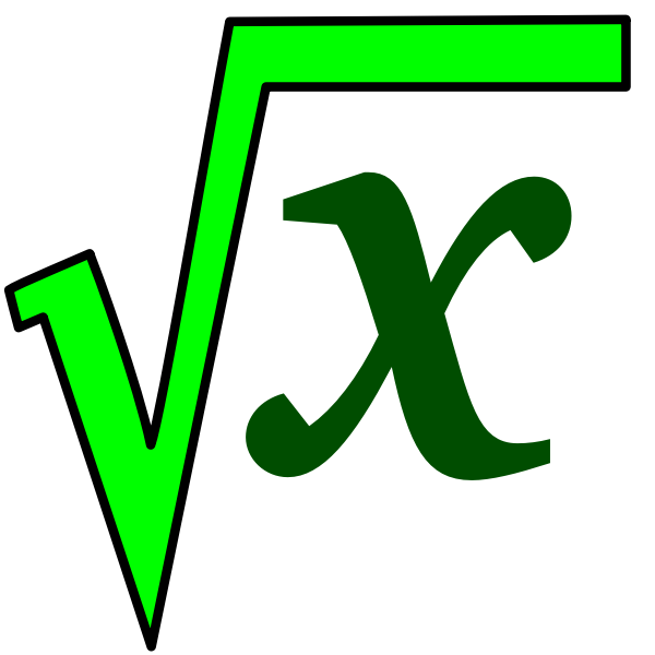 SVG Math square