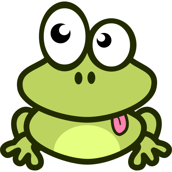 SVG mathafix grenouille langue