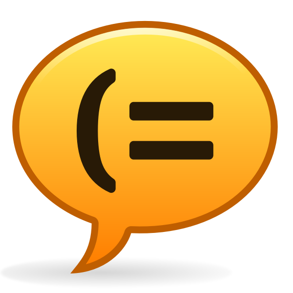 SVG matt icons accessories irc client