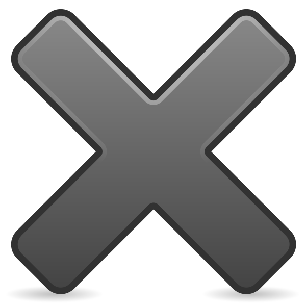 SVG matt icons application exit