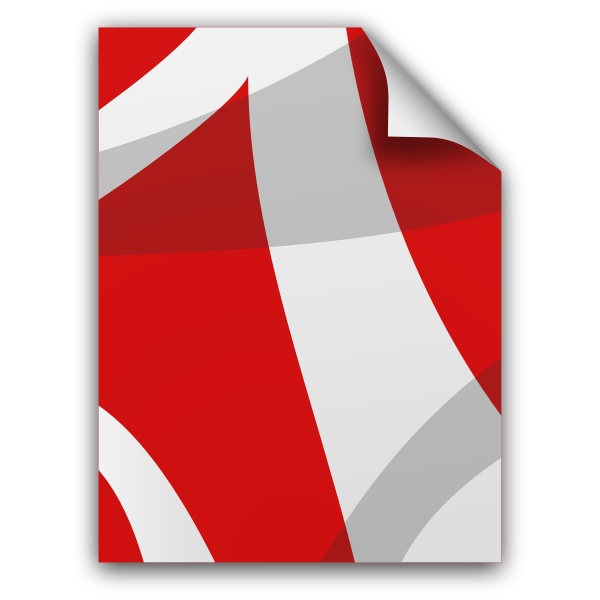SVG matt icons application x pdf