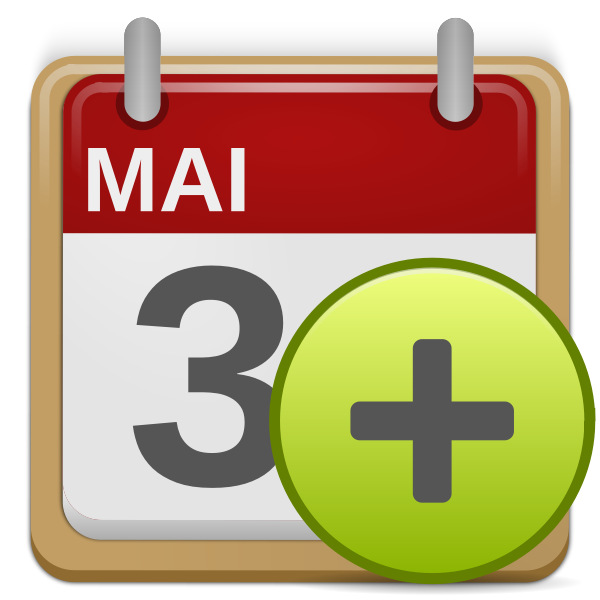 SVG matt icons appointment add