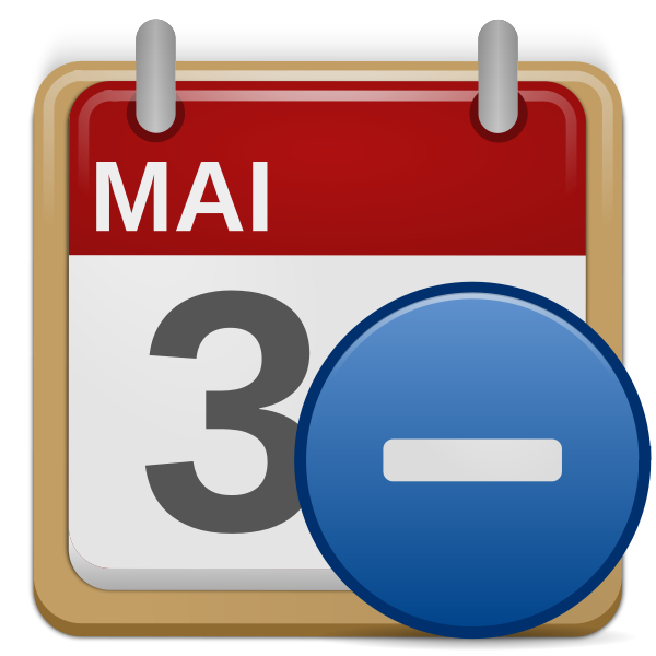 SVG matt icons appointment minus
