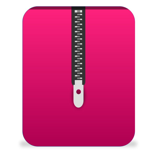 SVG matt icons archive pink