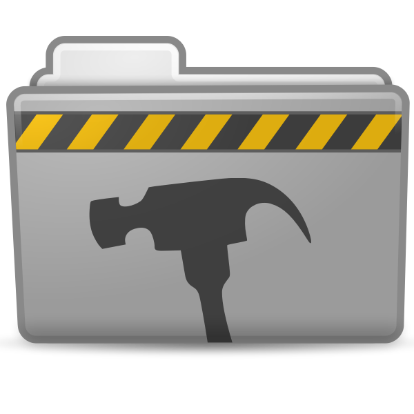 SVG matt icons folder development