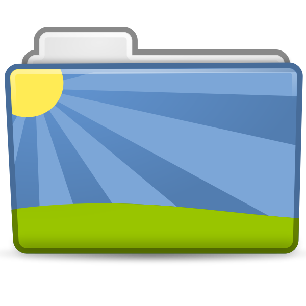 SVG matt icons folder graphics