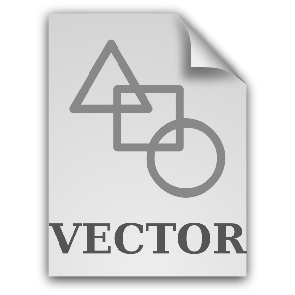 SVG matt icons image x generic vector