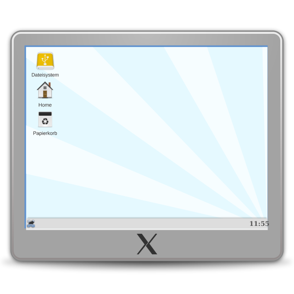 SVG matt icons preferences desktop wallpaper