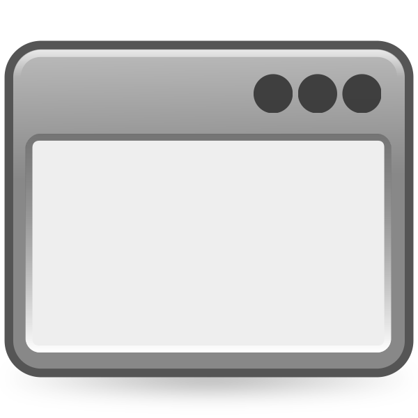 SVG matt icons preferences system windows