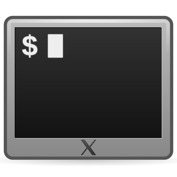 SVG matt icons utilities terminal