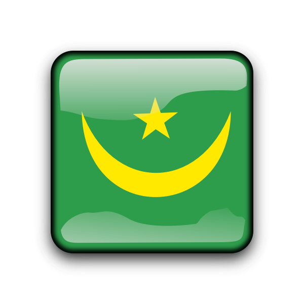 SVG Mauritania flag vector