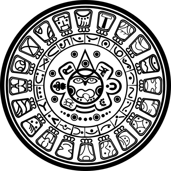 SVG Mayan calendar