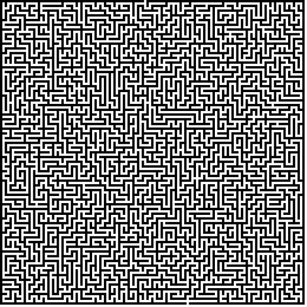 SVG Maze riddle