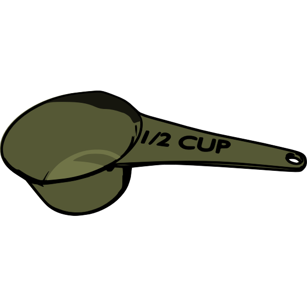 SVG Measuring cup