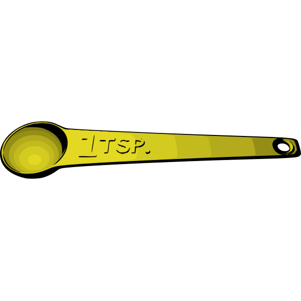 SVG Measuring spoon