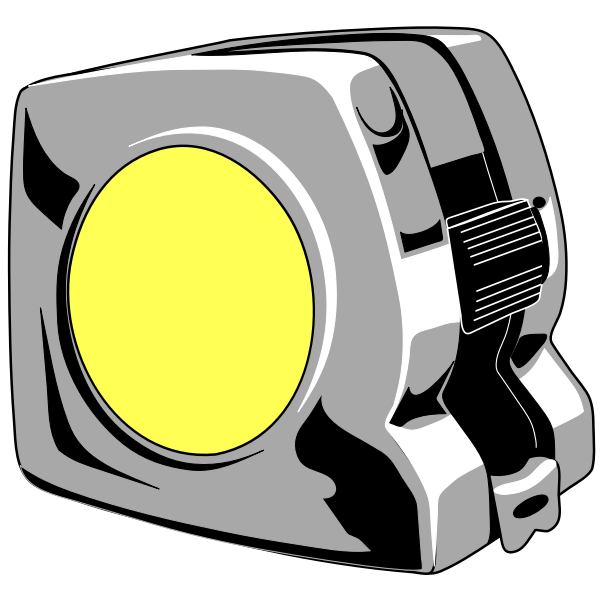 SVG Measuring tape