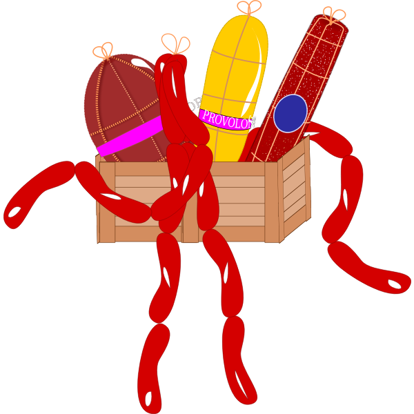 SVG Meat basket