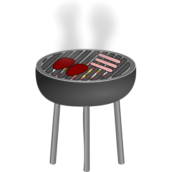SVG Meat grilling