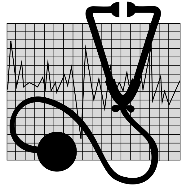 SVG Medical chart silhouette