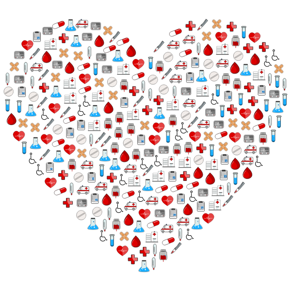 SVG Medical icons heart