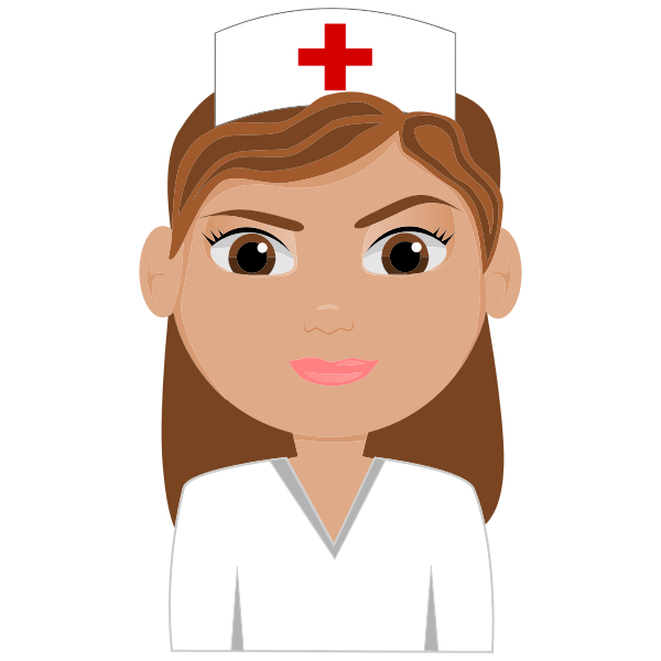 SVG Medical nurse