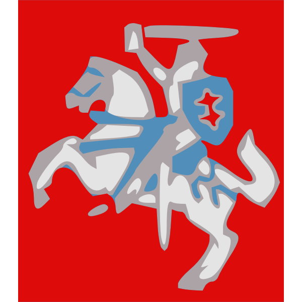 SVG Medieval knight