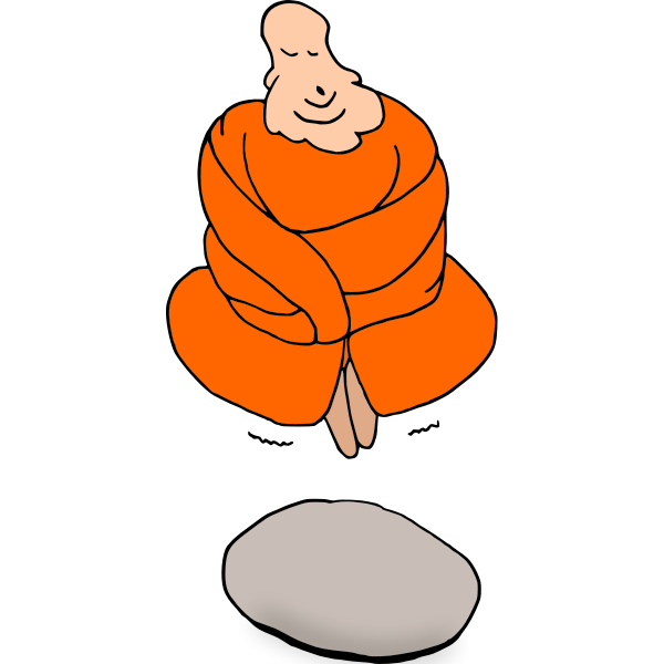SVG Meditate And Levitate
