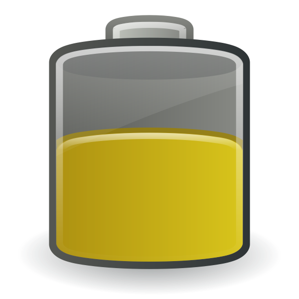 SVG Medium battery charge