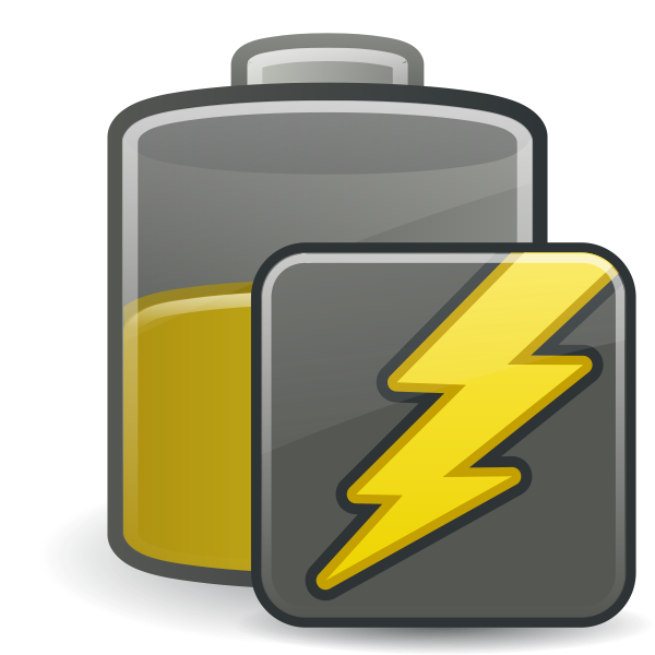 SVG Medium battery charging
