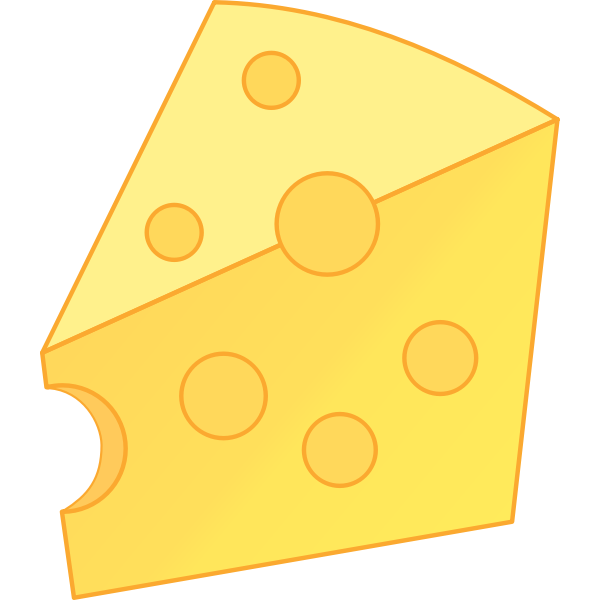 SVG Medium cheese slice