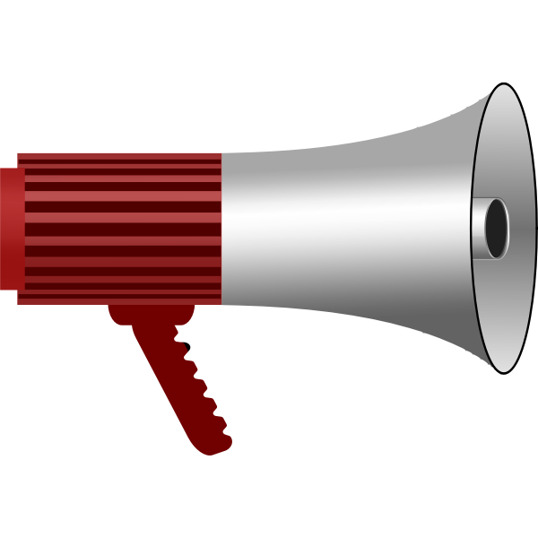 SVG Megaphone image