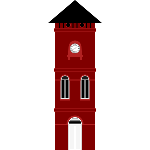 SVG melaka clock tower