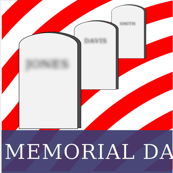 SVG Memorial Day US