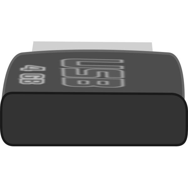 SVG Memory stick files vector illustration