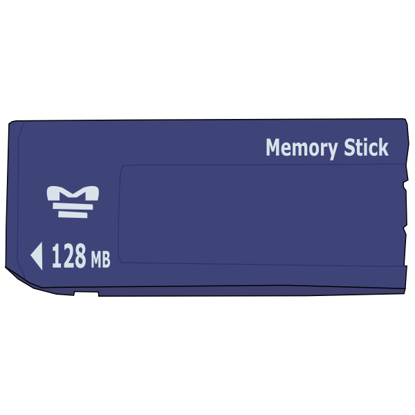 SVG Memory stick image